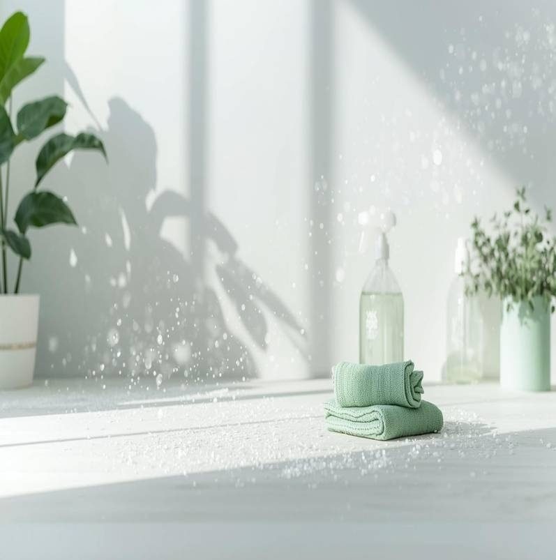 Eco-friendly deep cleaning service using natural and non-toxic products in Coral Springs home